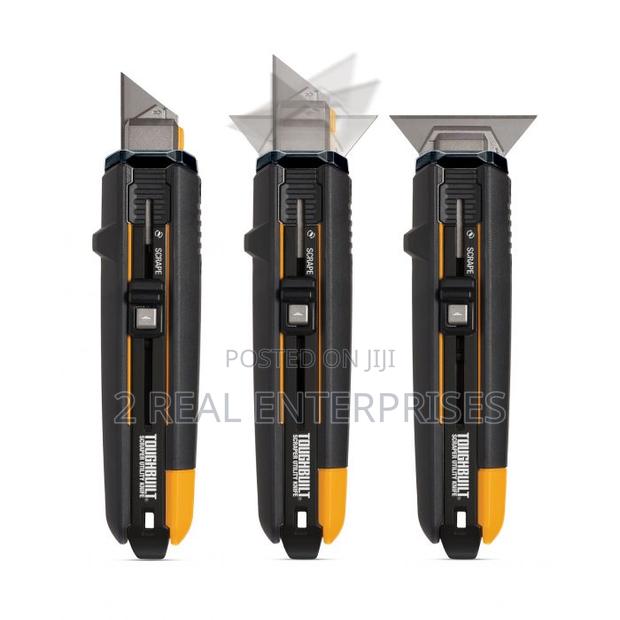 Toughbuilt Scraper and Utility Knife Comes With 5 Spare Blades · Photo 4