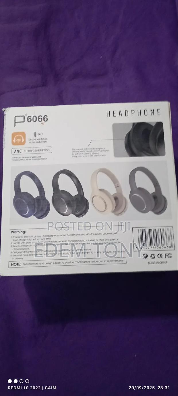 Wes P6066 Anc Headphones · Photo 3