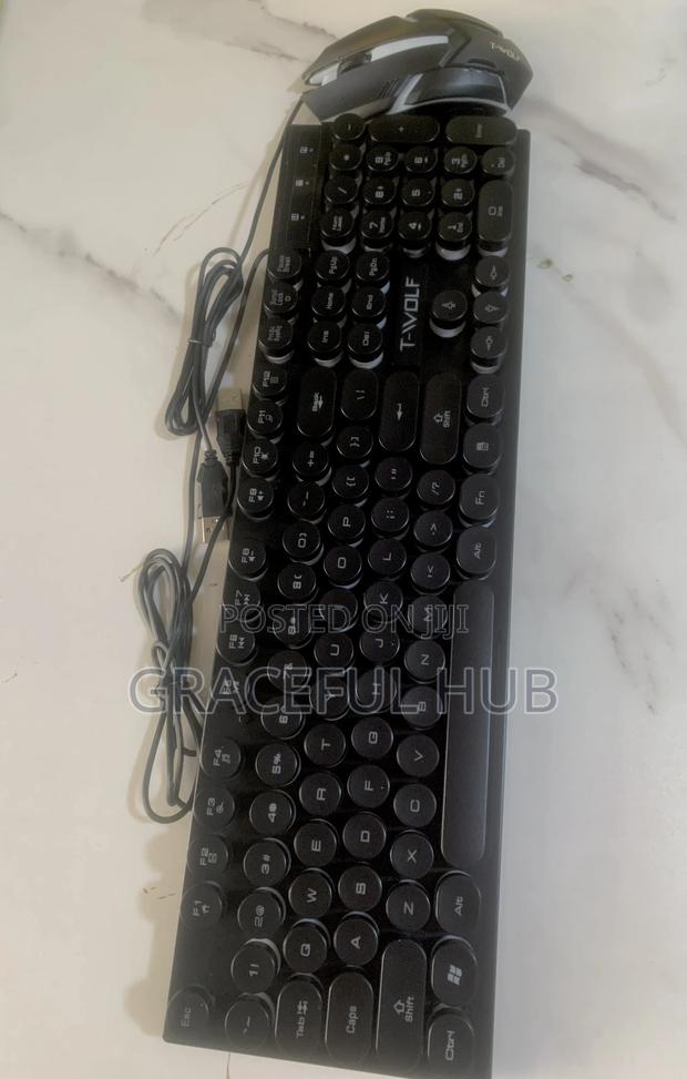 2in1 Twolf RGB Gaming Keyboard and Mouse · Photo 1