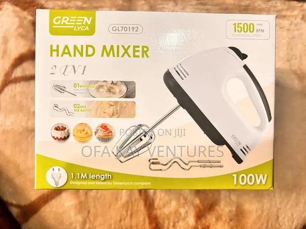 Powerful 7speeds Hand Mixer 100w · Photo 1