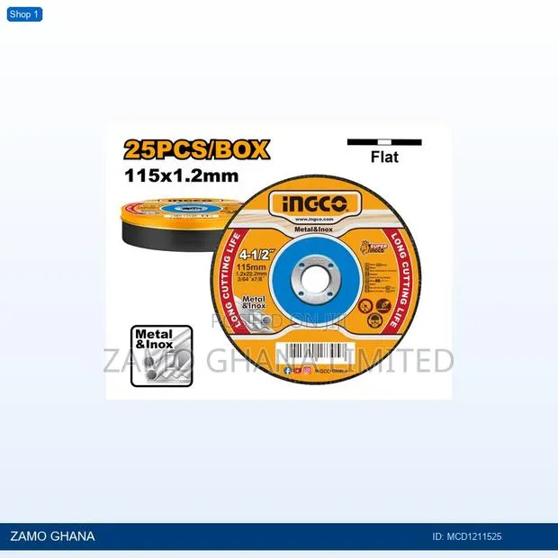 Abrasive Metal Cutting Disc - MCD · Photo 1