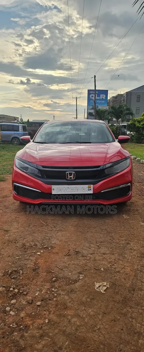 Honda Civic 2019 Red · Photo 1