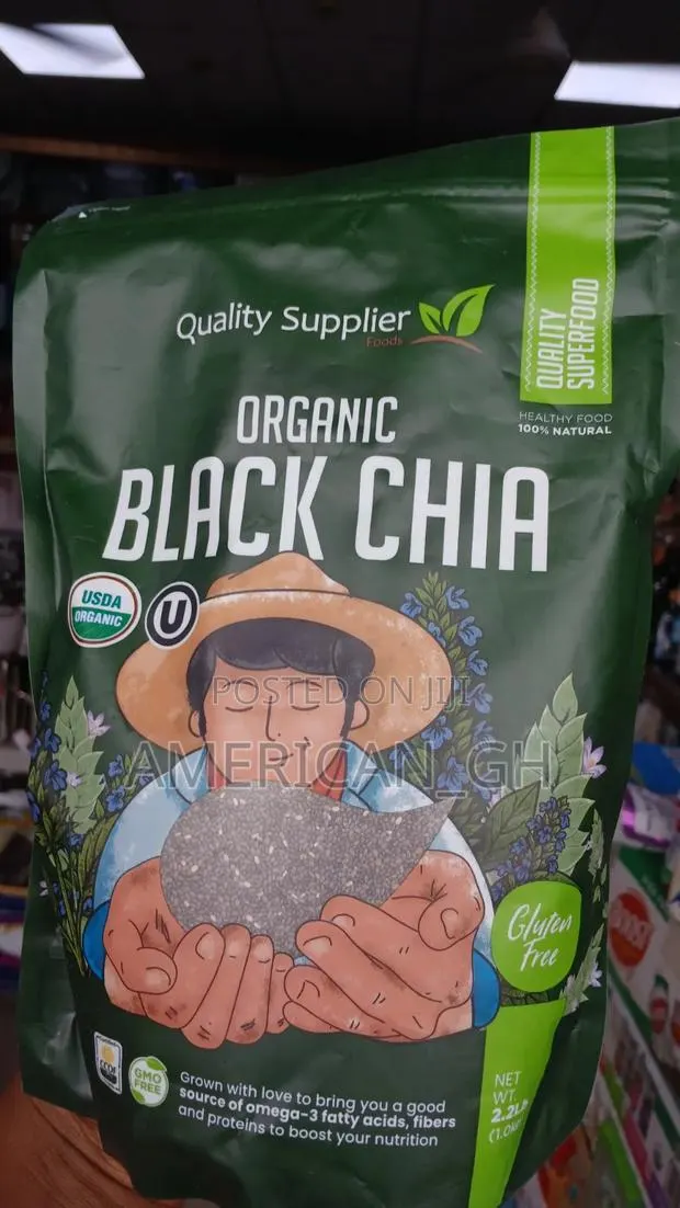 Organic Black Chia, 1.0kg · Photo 1