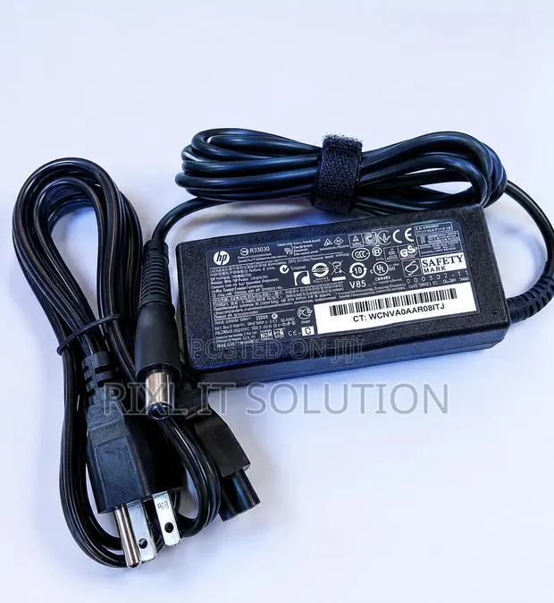 Original HP 65W Big Pin Laptop Charger 18.5V 3.5A 7.4mm X 5.0mm · Photo 1