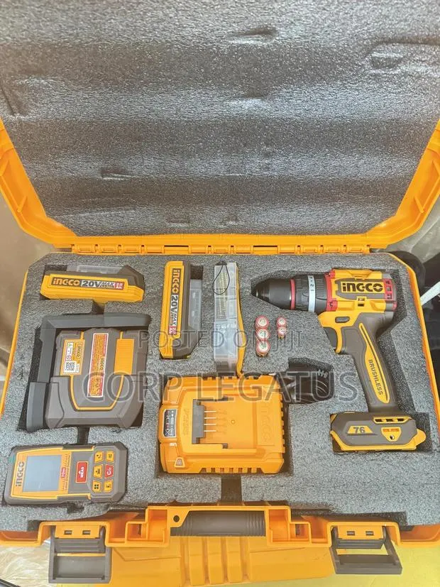 Cordless Drill 20v 76nm With Laser Distance 70m + Self Leveling · Photo 1