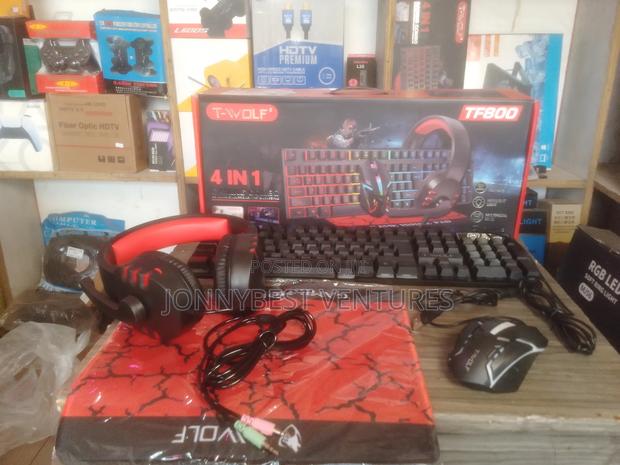 4in1 Gaming Combo Keyboard, Mouse, Headset, Mouse Pad · Photo 3