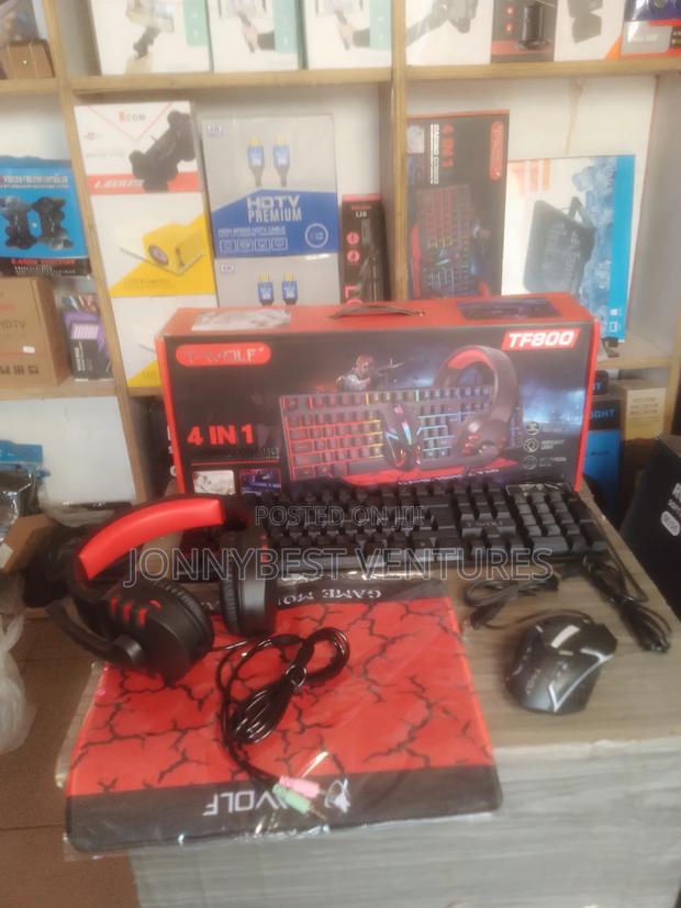 4in1 Gaming Combo Keyboard, Mouse, Headset, Mouse Pad · Photo 4