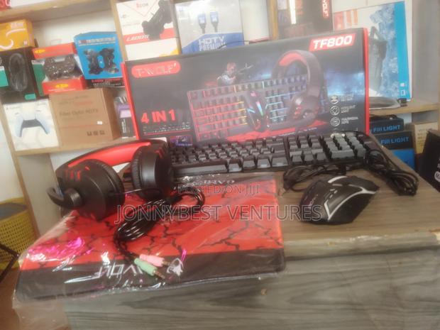 4in1 Gaming Combo Keyboard, Mouse, Headset, Mouse Pad · Photo 5