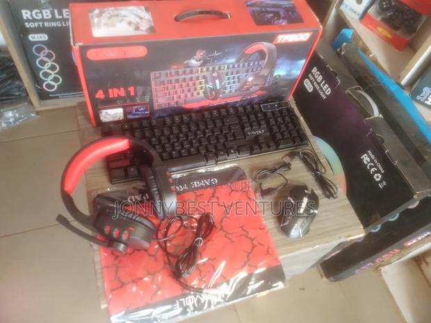 4in1 Gaming Combo Keyboard, Mouse, Headset, Mouse Pad · Photo 6