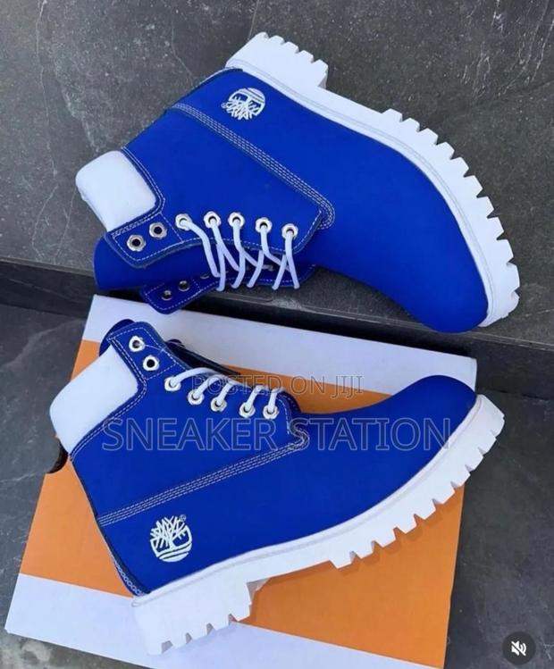 Timberland Boot Blue/White · Photo 1