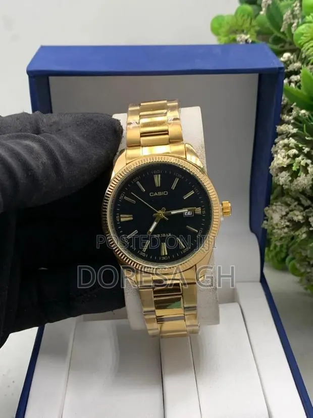 Casio Analog Watch With Metal Strap – Classic Unisex Watch · Photo 1