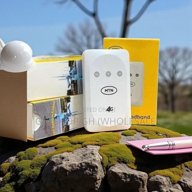 MTN Portable Universal Unlock 4g Lte Mifi (White)08665 · Photo 1