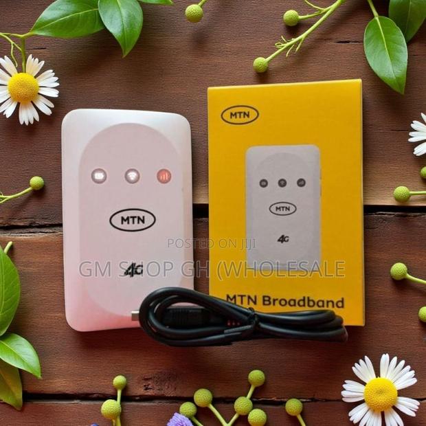 Zte MTN 4g Universal Pocket Mifi-White (65554) · Photo 1