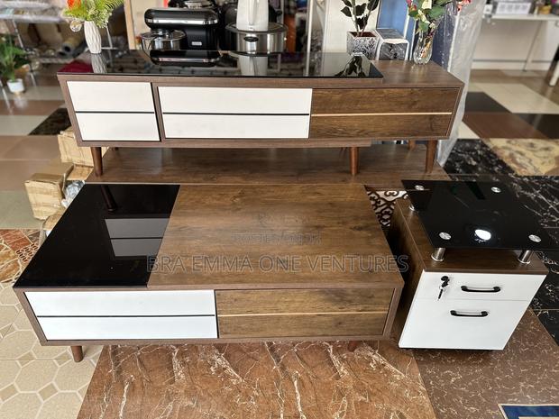 Set Of Tv Stand,Center Table And Bedside Drawer · Photo 3