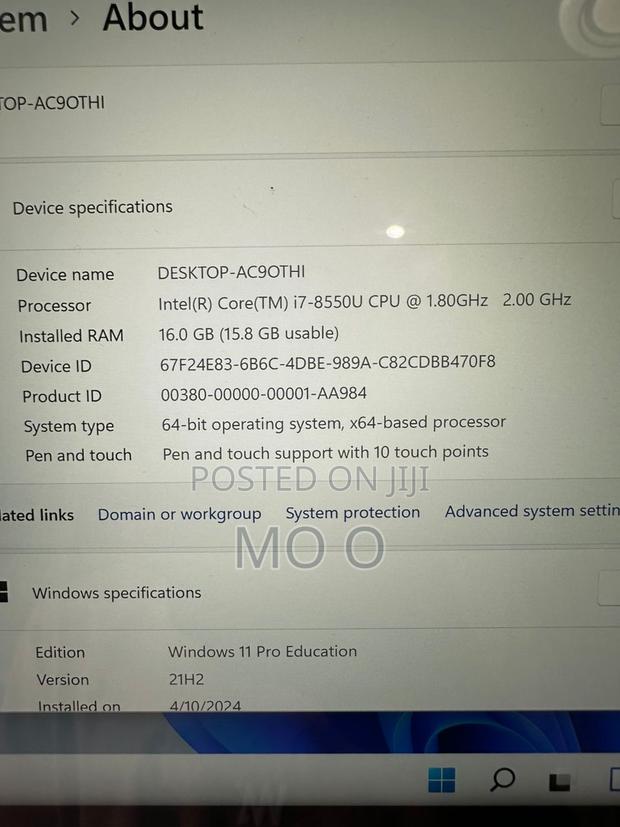 Laptop Lenovo Yoga 730 16GB Intel Core I7 SSD 256GB · Photo 4