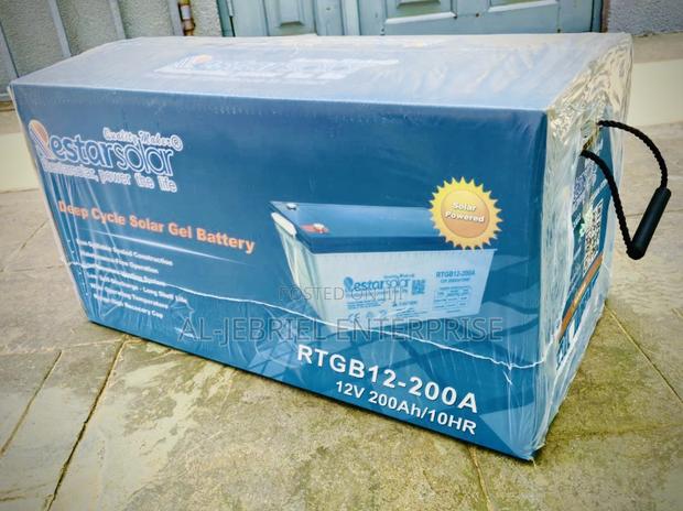 Solar Battery 12v (200ah / 10hrs) · Photo 1