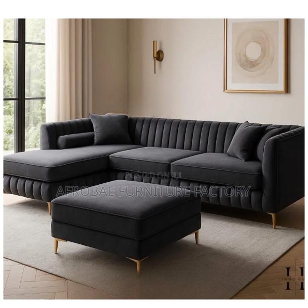 Sectional Corner L- Shape Sofa for Luxury Home · Photo 1