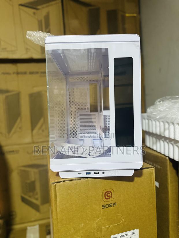 Seoyi Atx Pc Case With Ips Display, Type-c & Support Back Connect · Photo 2