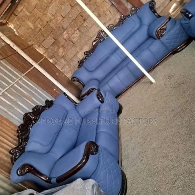 Royal Rare Sofa Blue Design Full Set · Photo 1