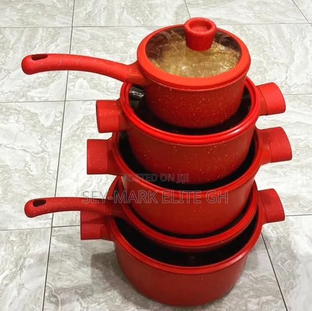10pcs /5 Sets Granite Cookware · Photo 1