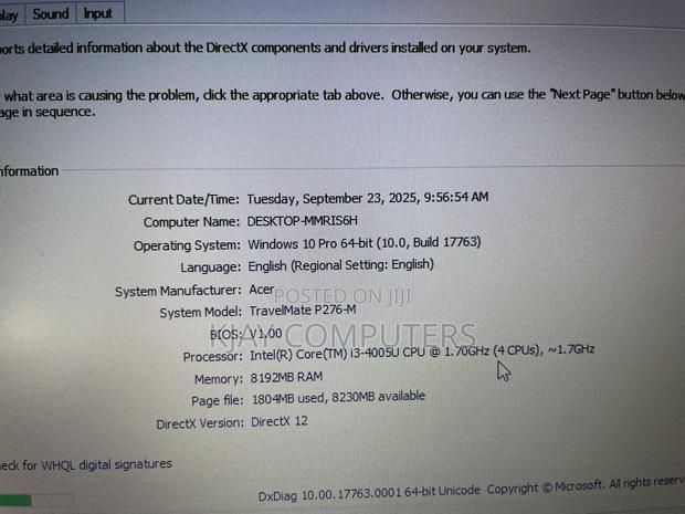 Laptop Acer TravelMate P273 M 8GB Intel Core i3 HDD 1T · Photo 4