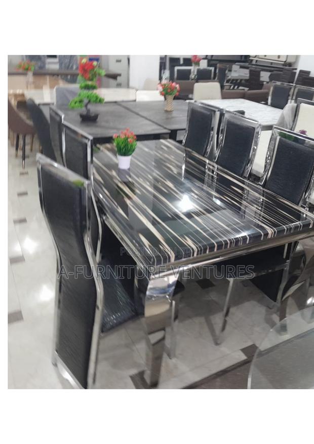Six Seater Marble Dining Table · Photo 1