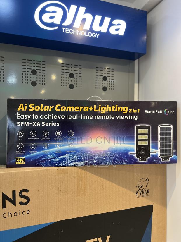 Solar Street Light With 4g Sim Solar Camera Dual Lens Ai 450w · Photo 2