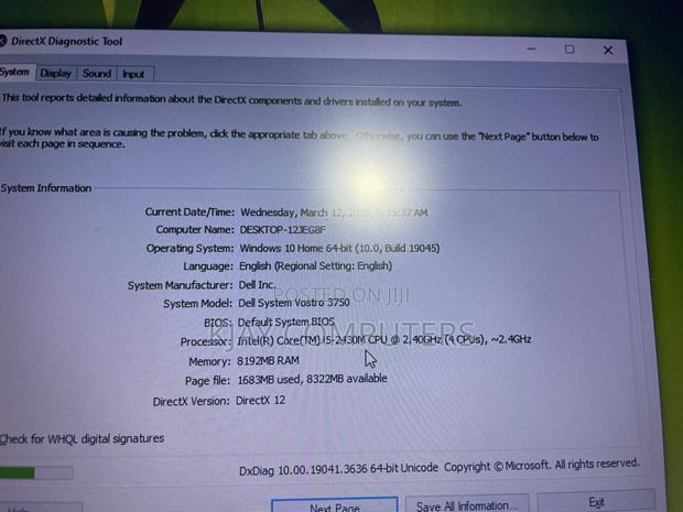 Laptop Dell Vostro 3750 8GB Intel Core i5 SSD 128GB · Photo 5