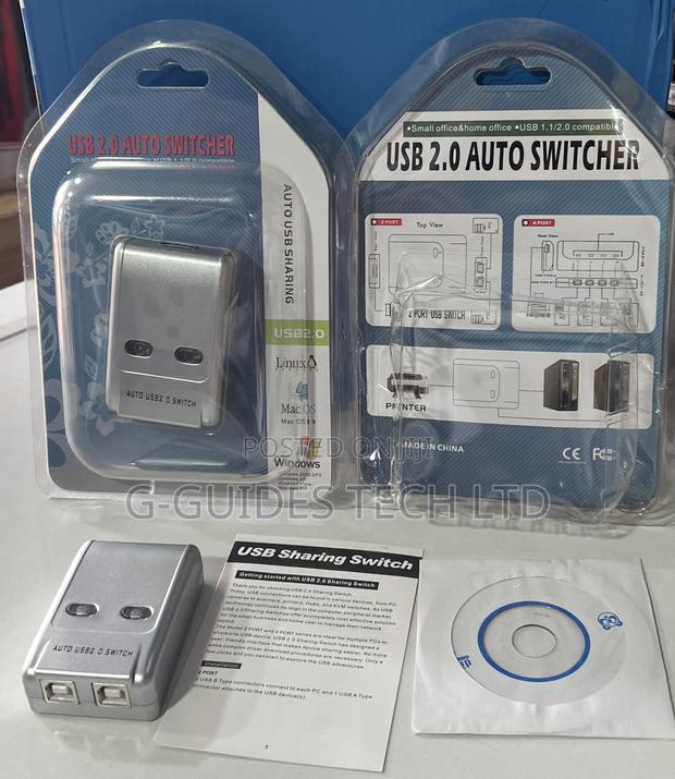 2-Port Usb Printer Switch, 2-Port Usb Auto Sharing Switch · Photo 3