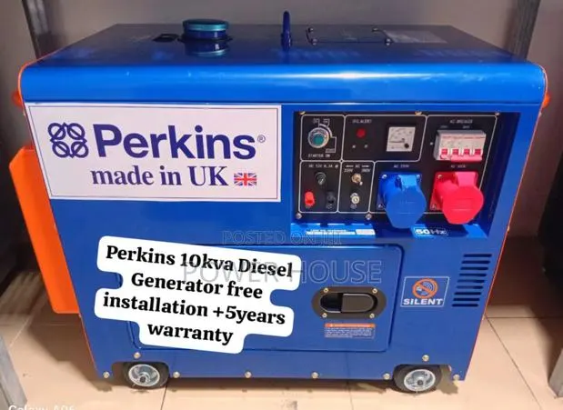Imaginatron Perkins Diesel Generator 10kva Silent · Photo 1