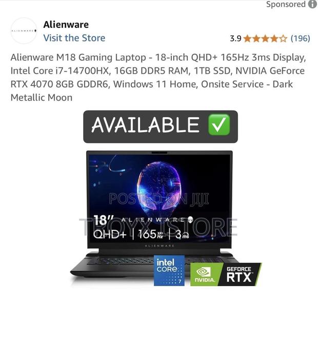 New Laptop Alienware M17x R2 16GB Intel Core i7 SSD 1T · Photo 2