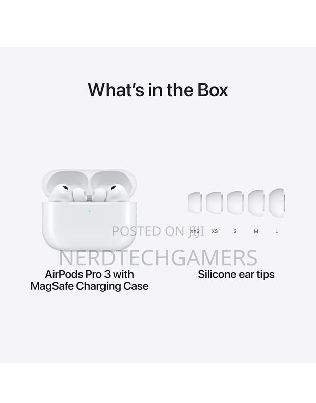 Apple Airpods Pro 3 Wireless Earbuds, Active Noise Cancellation · Photo 7