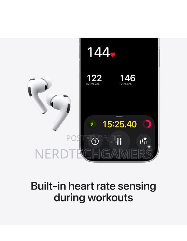 Apple Airpods Pro 3 Wireless Earbuds, Active Noise Cancellation · Photo 4
