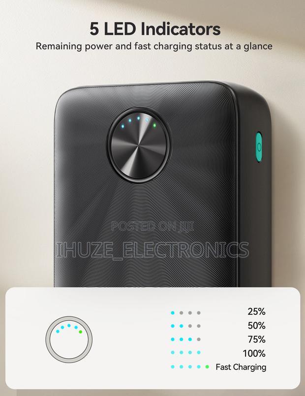 Joyroom 22.5w Fast Charging Power Bank 20000mah (Usb-c) · Photo 5