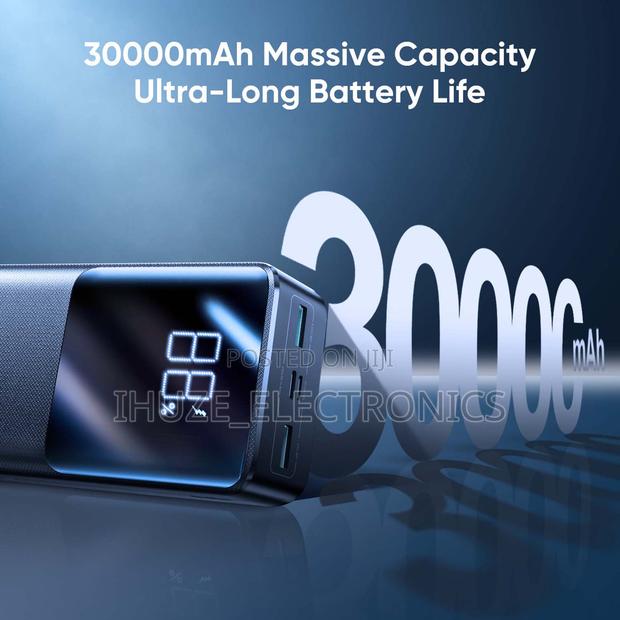 Joyroom 22.5w Fast Charging Power Bank 30000mah (Usb-C) · Photo 2