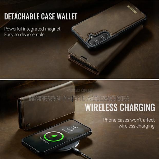 Samsung (2in1) Detachable High Quality Leather Case With Wallet · Photo 4
