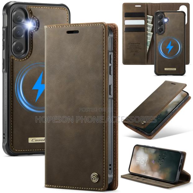 Samsung (2in1) Detachable High Quality Leather Case With Wallet · Photo 5