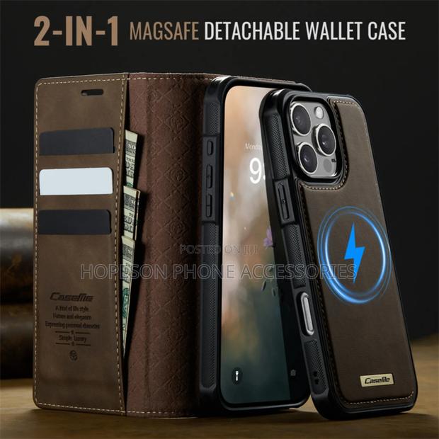iPhone (2in1) Detachable High Quality Flip Leather Case With Wallet · Photo 1