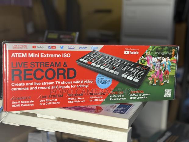 Atem Extreme Iso Hdmi Video Switcher ( 8 Channels Hdmi) · Photo 1