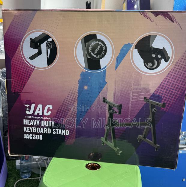 Jac Heavy Duty Keyboard Stand (Adjustable) · Photo 2