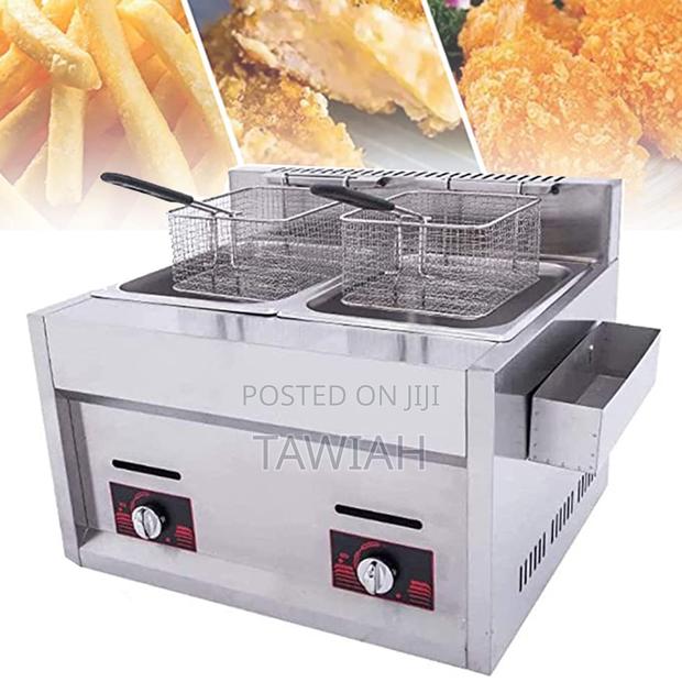 Gas Deepfryer Double Pan 16 Liters · Photo 2