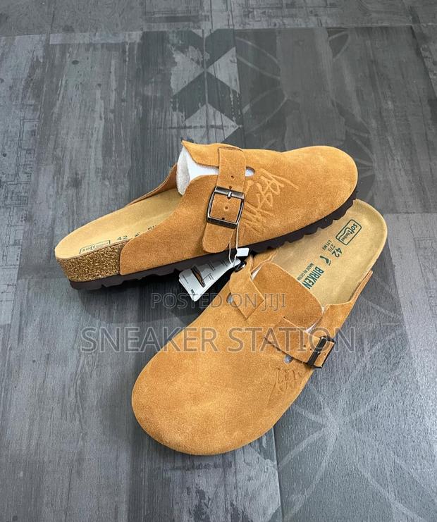 Birkenstock Boston Suede Brown · Photo 2