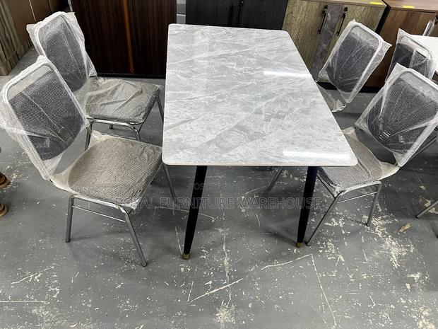 Gray Marble Dining Set · Photo 2