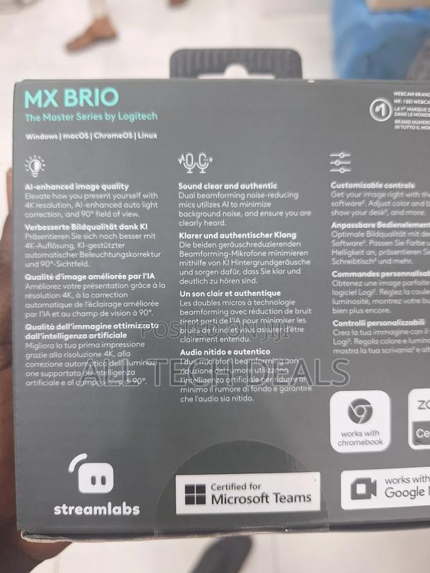 Logitech Mx Brio Webcam · Photo 2