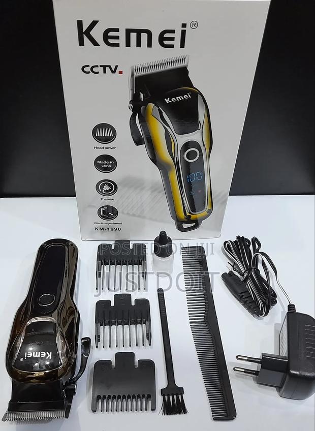 Kemei 1990 Professional Rechargeable Hair Clipper · Photo 1