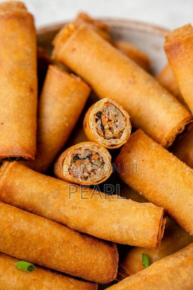Spring Rolls and Samosas