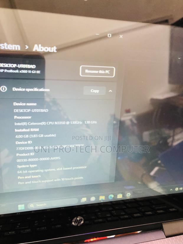 Laptop HP ProBook 11 X360 G1 EE 4GB Intel SSD 128GB · Photo 5