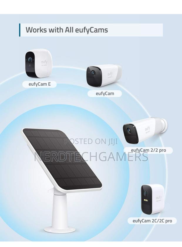 Eufy Security Certified Eufycam Solar Panel, · Photo 4