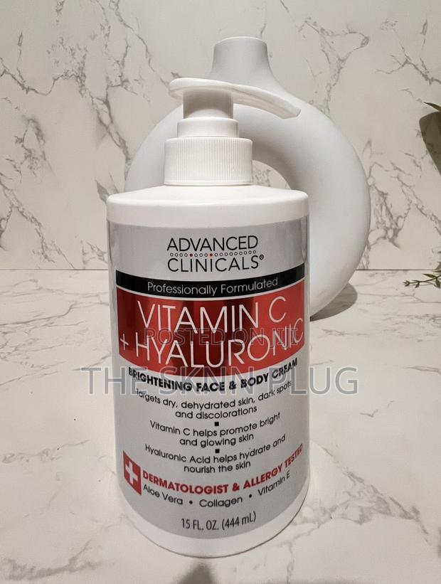 Advanced Clinicals Vitamin C Hyaluronic Acid Lotion · Photo 1