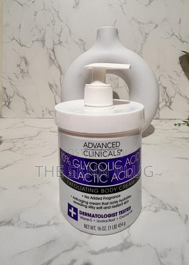 Advanced Clinicals Glycolic and Lactic Acid Lotion · Photo 1
